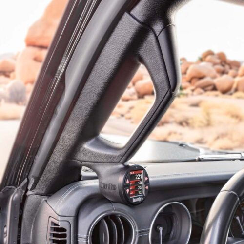 Banks Power 2018-2023 Jeep Gauge Pod Kit - Single Gauge - Lower Mount - Image 3