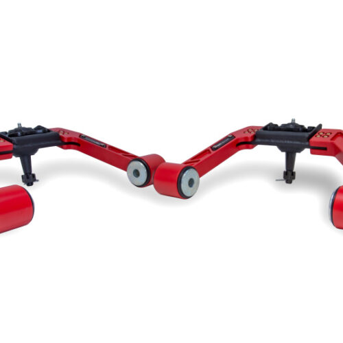 UMI Performance 15-25 Ford F-150 Adjustable Upper A-Arm Kit - Red - Image 7