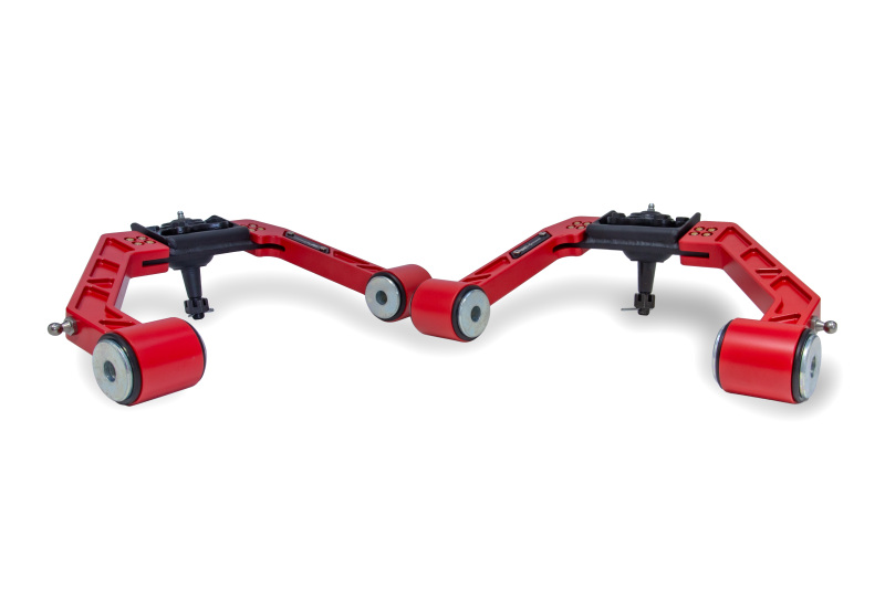 UMI Performance 15-25 Ford F-150 Adjustable Upper A-Arm Kit - Red - Image 7