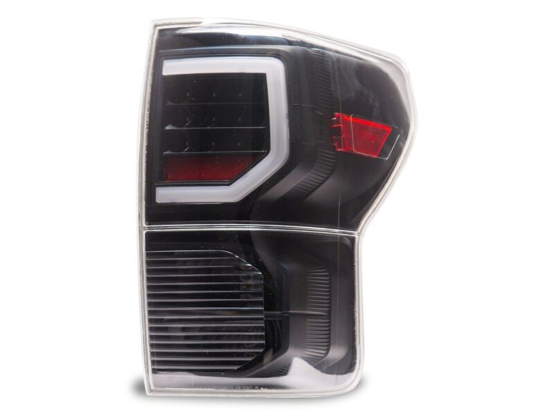 Raxiom for 2007-2013 Toyota Tundra Axial Series Dual C-Shape LED Tail Lights- Black Housing- Clear Lens - Image 7