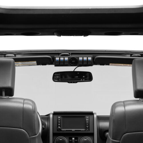 Raxiom for 2007-2018 Jeep Wrangler JK Control Box w/ Switch Panel - Image 3