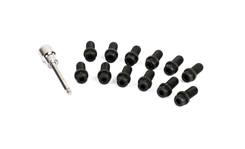 Cometic Header Bolts 3/8 - 16 3/4in Grade 5 Black Oxide Finish With Hex and Socket Head - Image 2