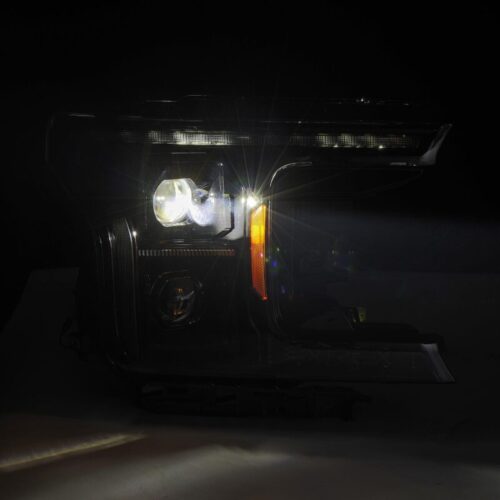AlphaRex 18-20 Ford F-150 (Req. Conv F150 w/LED) LUXX LED Proj HL Alpha-Blk w/Actv Lt Seq Sig SB DRL - Image 5