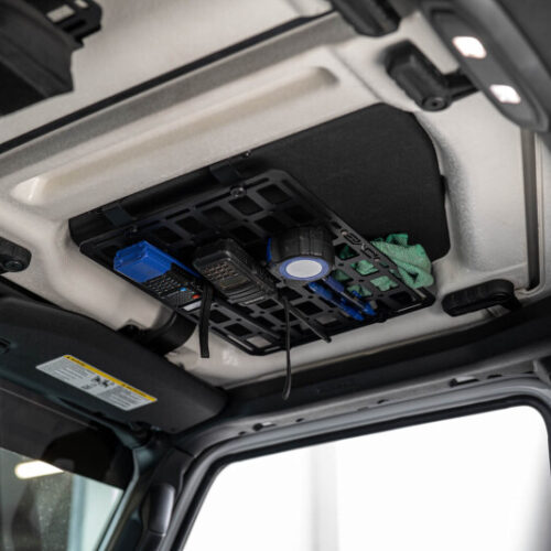 DV8 Offroad 2018-2025 Jeep Wrangler JL Roof Mount for 15In x 12In Molle Panel - Image 4