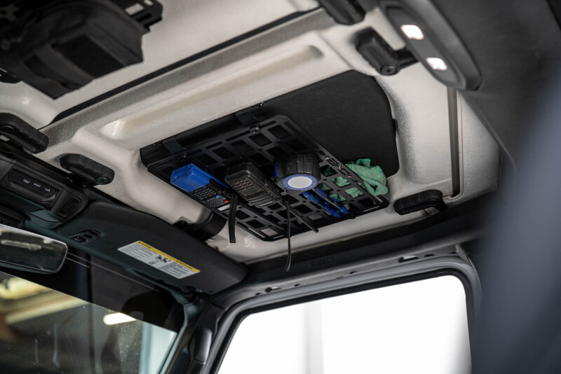 DV8 Offroad 2018-2025 Jeep Wrangler JL Roof Mount for 15In x 12In Molle Panel - Image 4