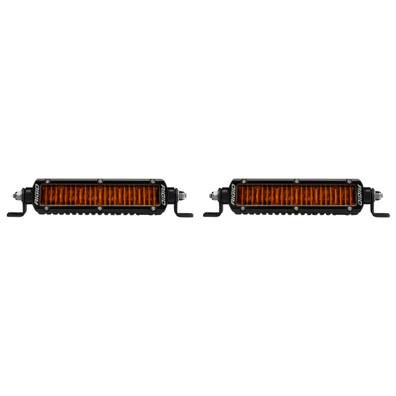 Rigid Industries SR-Series SAE 6in. w/ Amber PRO Lens (Pair) - Image 3