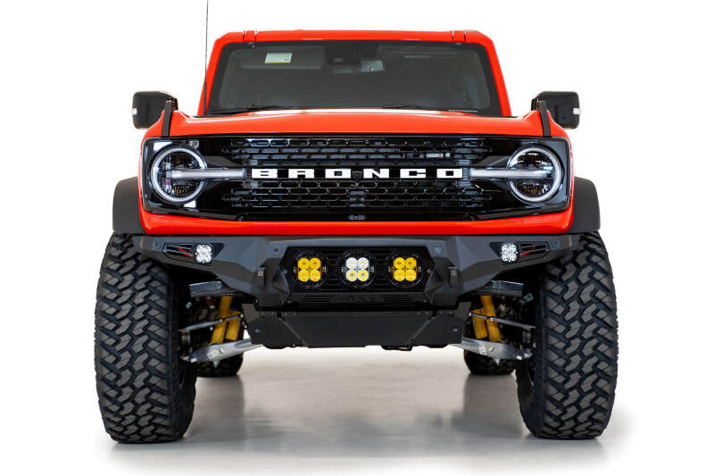 Addictive Desert Designs for 21-22 Ford Bronco Bomber Front Bumper (w/ 3 Baja Designs LP4 Mounts) - Image 9