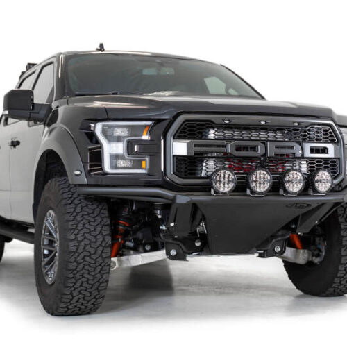 Addictive Desert Designs for 17-20 Ford Raptor Pro Add-On Light Hoop - Hammer Black - Image 5