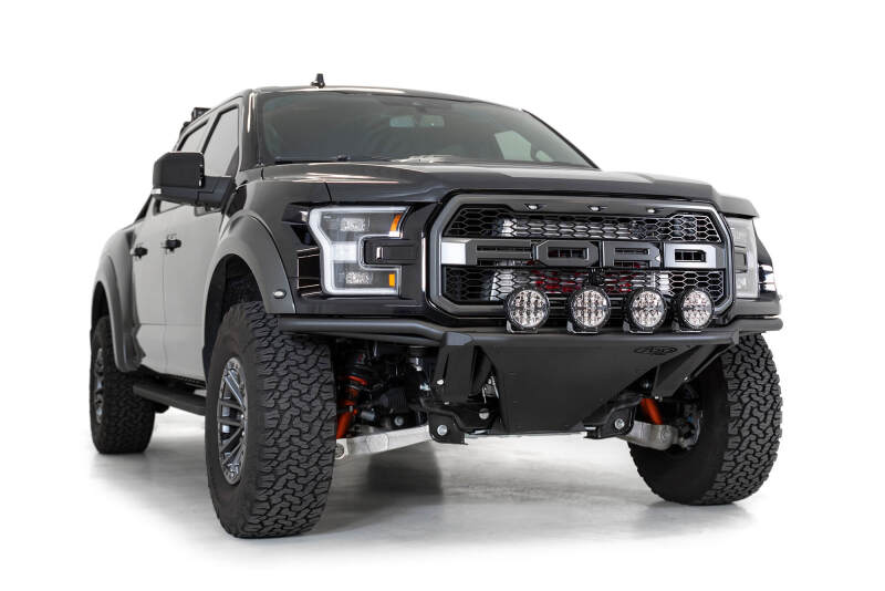 Addictive Desert Designs for 17-20 Ford Raptor Pro Add-On Light Hoop - Hammer Black - Image 5