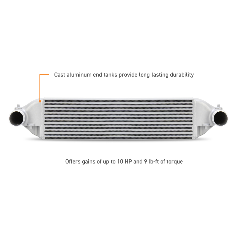Mishimoto Intercooler Kit w/Pipes - Silver Intercooler/Black Pipes for 2023+ Honda Civic Type-R - Image 2