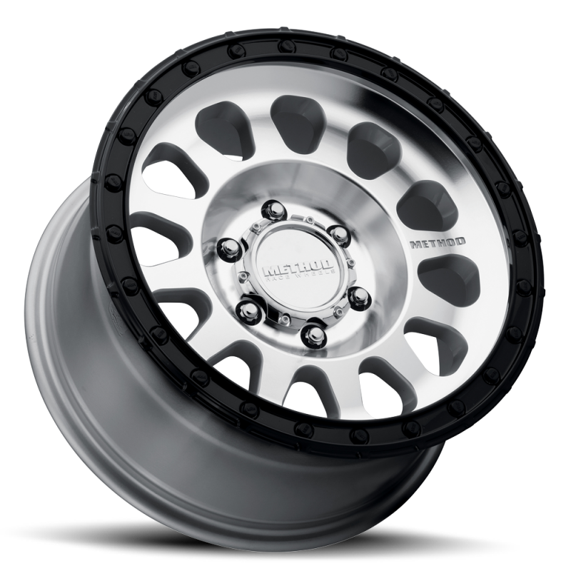 Method MR315 17x8.5 0mm Offset 6x5.5 106.25mm CB Machined Wheel - Gloss Black Lip - Image 3
