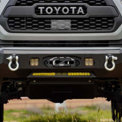 DV8 Offroad 16-23 Toyota Tacoma Center Mount Winch Front Bumper - Image 2