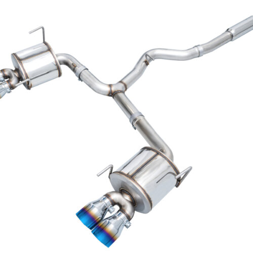 AWE Tuning Touring Edition Exhaust - Vapor Blue Tips for 22-26 Subaru WRX