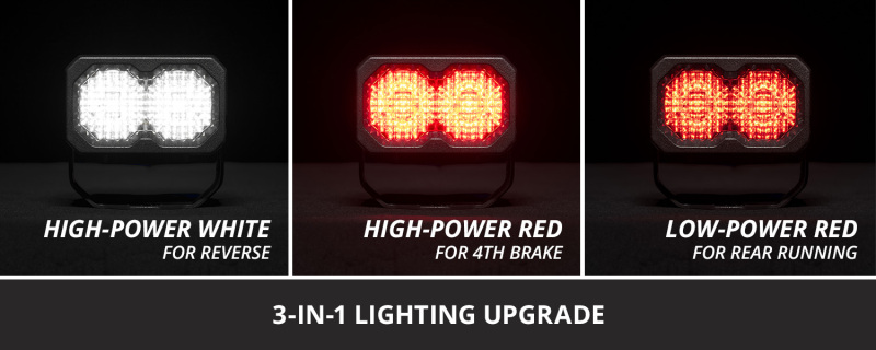 Diode Dynamics C2R White Flood Standard LED Pod (Single) - Image 2