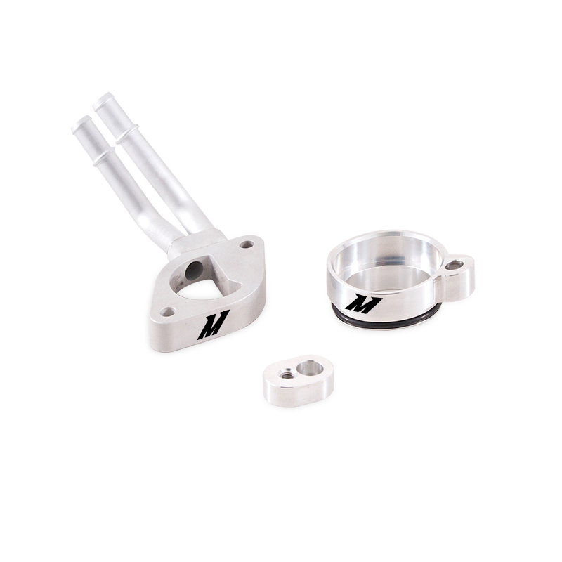 Mishimoto Baffled Oil Catch Can Kit for 11-16 Ford 6.7L Powerstroke - Image 4
