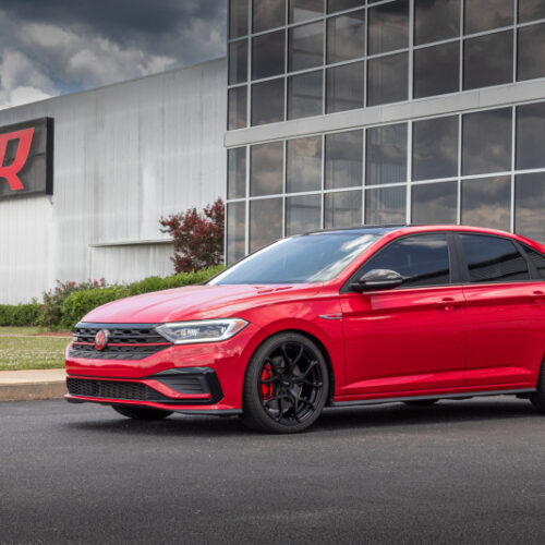 APR 19-26 Volkswagen Jetta GLI (MK7) Roll-Control Lowering Springs - Red - Image 5