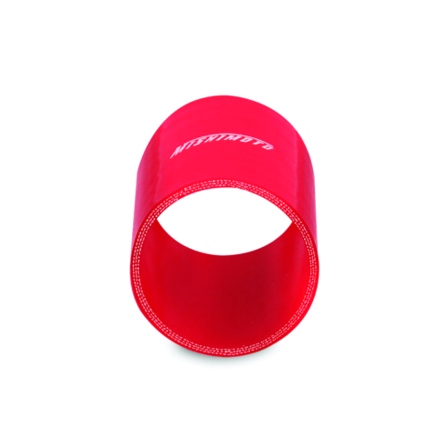 Mishimoto 3.0 Inch Red Straight Coupler - Image 4
