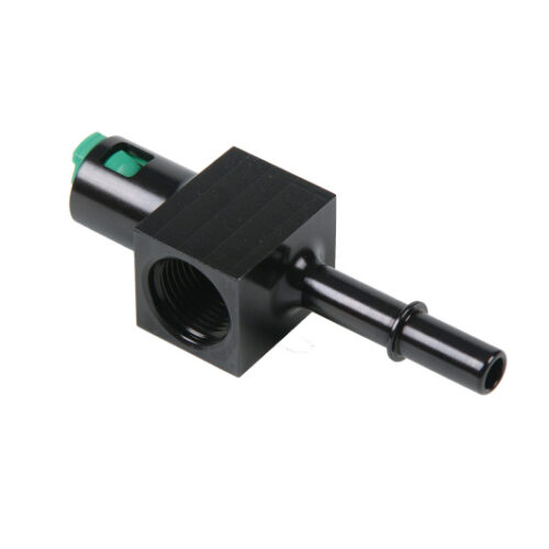 Aeromotive 3/8in Quick Connect with AN-08 port and 1/8in gauge port - Image 7