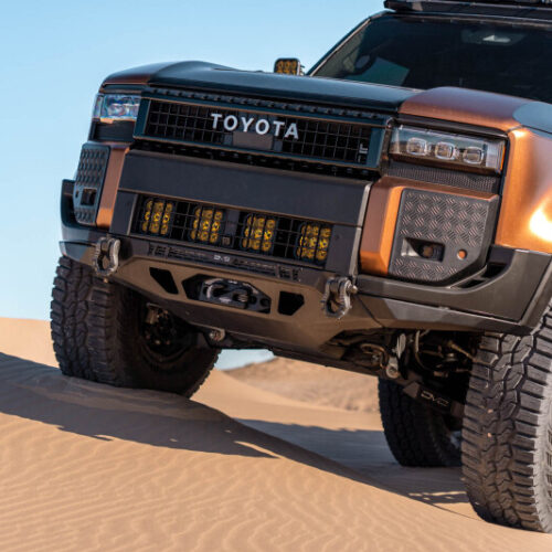 DV8 Offroad 24-26 Toyota Land Cruiser Spec Series Front Bumper - Image 3