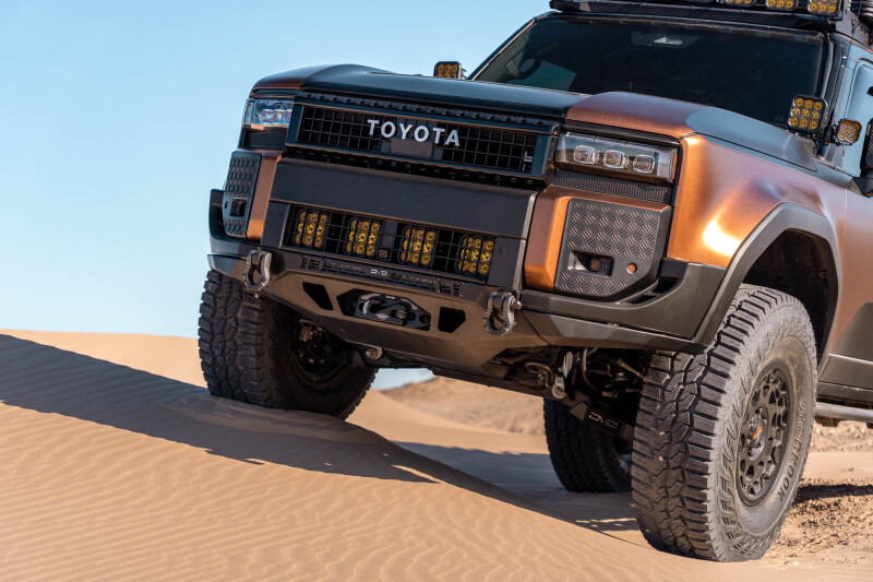 DV8 Offroad 24-26 Toyota Land Cruiser Spec Series Front Bumper - Image 3