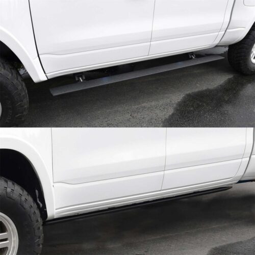 Alternative view of Westin 19-25 RAM 1500 Crew Cab (Excl. 2019+ 1500 Clsc.) Pro-e Running Boards - Tex. Blk