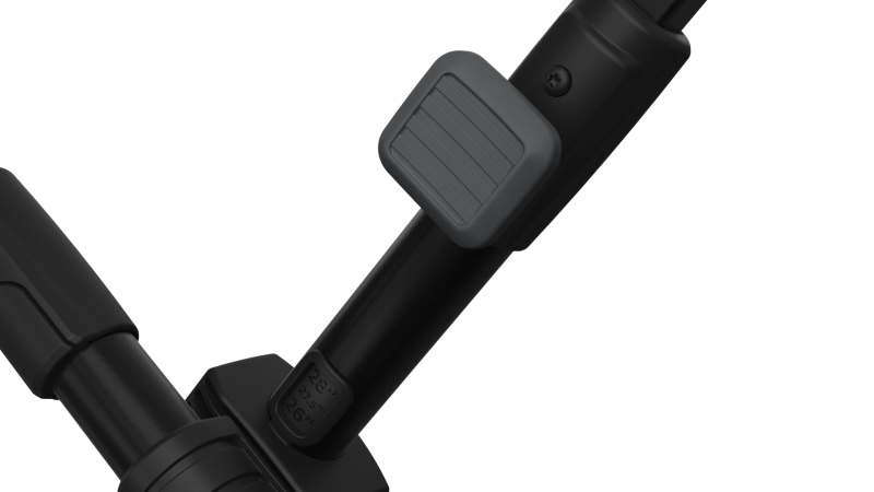 Thule UpRide - Upright Bike Rack (No Frame Contact) - Silver/Black - Image 8