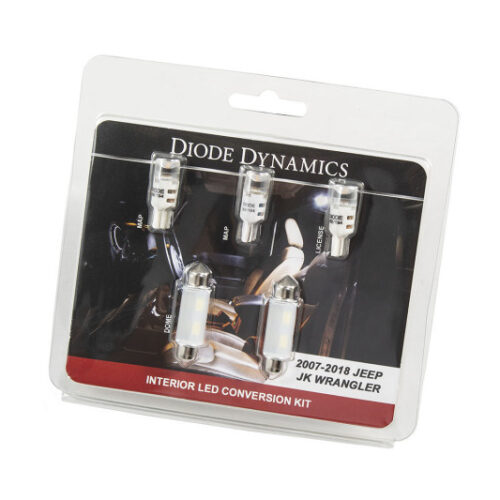 Diode Dynamics Wrangler JK 4dr Interior Kit Stage 2 - Cool - White - Image 7