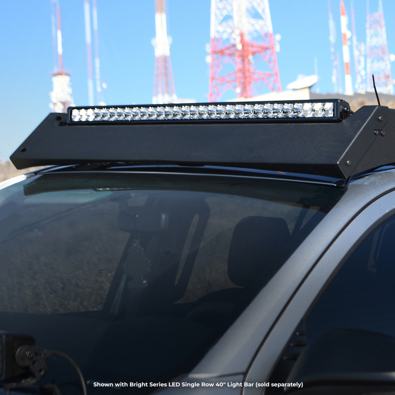 Go Rhino 24-25 Toyota Tacoma Double Cab Pickup Ceros Low Profile Roof Rack - Tex. Blk - Image 8