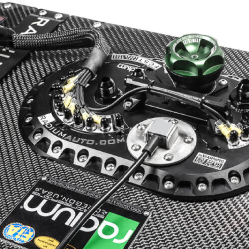 Alternative view of Radium Engineering FCST-X  Refueling Kit - Direct Mount Standard Fill