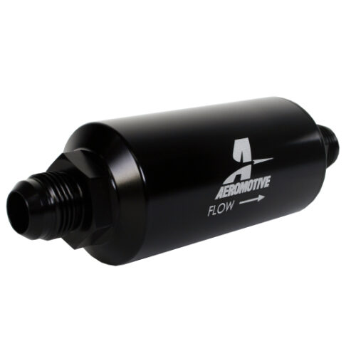 Aeromotive In-Line Filter - (AN-10) 100 Micron Stainless Steel Element Black Anodize Finish - Image 6
