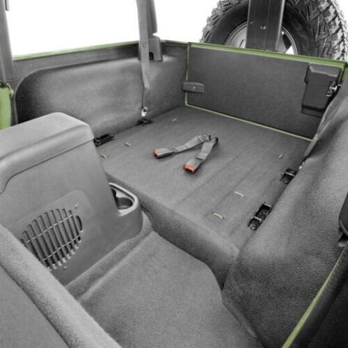 Alternative view of Husky Liners HBTTJ97F 97-06 Jeep Wrangler TJ / 04-06 LJ (w/Ctr Cnsl w/o Heat Shld) Guardian Impact Jeep Liner