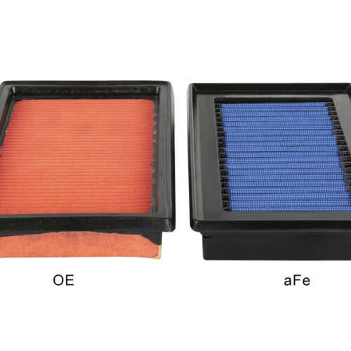 aFe Power MagnumFLOW OE Replacement Air Filter w/ Pro 5R Media (Pair) 14-19 Infiniti Q50 V6-3.5L/3.7L - Image 5