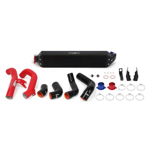 Mishimoto Intercooler Kit w/Red Pipes for 2016+ Honda Civic 1.5T / 2017+ Honda Civic Si Black