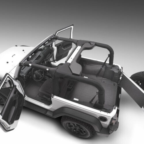 Husky Liners 11-17 Jeep Wrangler JK 2dr (Incl. Heat Shields) Guardian Impact Jeep Liner