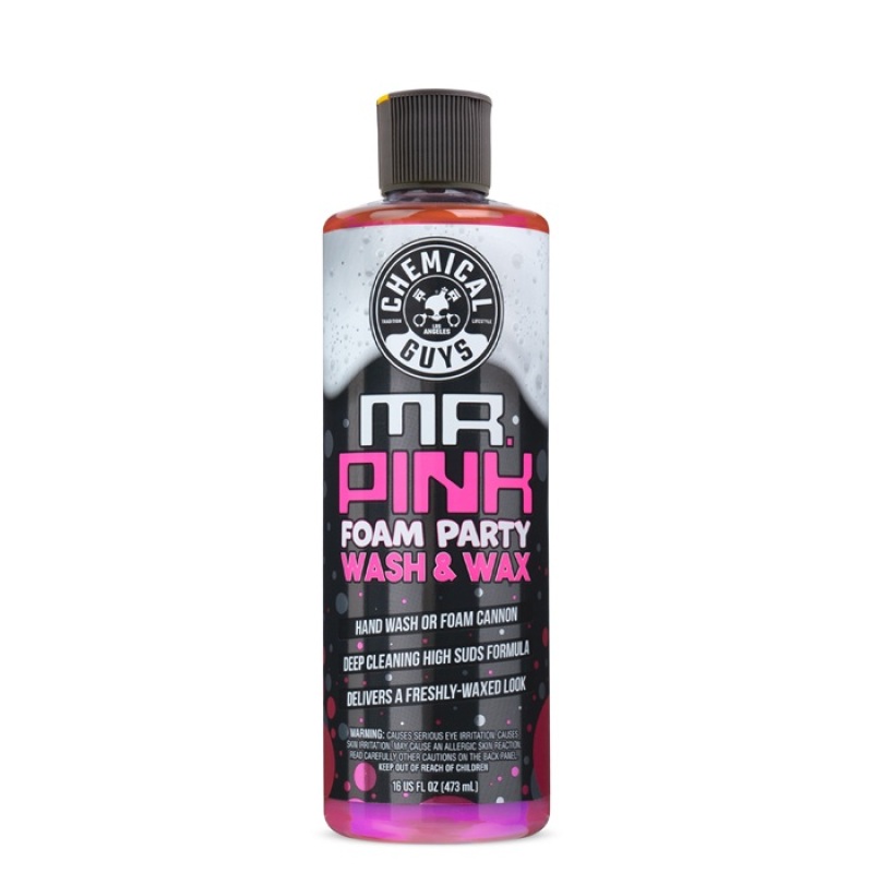 Chemical Guys Mr. Pink Foam Party Vehicle Wash Soap- 16oz