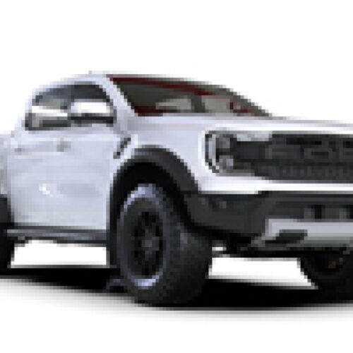 Rally Armor 23-26 Ford Ranger Raptor Black UR Mud Flap Metallic Black Logo - Image 3