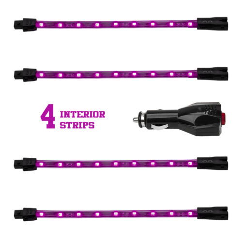 Alternative view of XK Glow Single Color XKGLOW UnderglowLED Accent Light Car/Truck Kit Pink - 4x8In