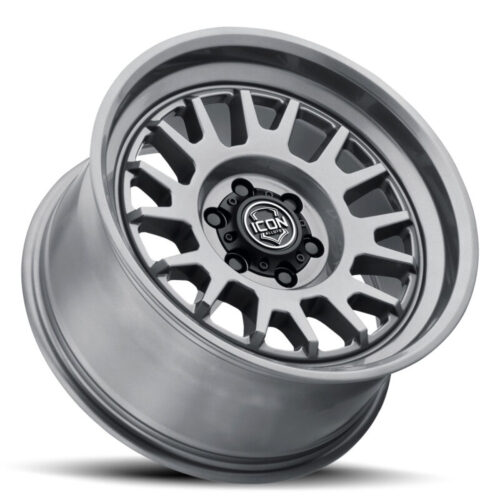 ICON Anza 17x8.5 / 6x5.5 / 25mm Offset / 5.75in BS - Gun Metal Wheel - Image 7