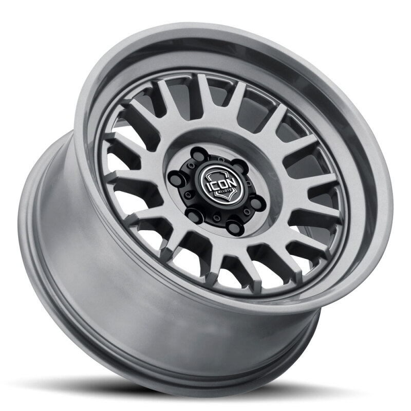 ICON Anza 17x8.5 / 6x5.5 / 25mm Offset / 5.75in BS - Gun Metal Wheel - Image 7