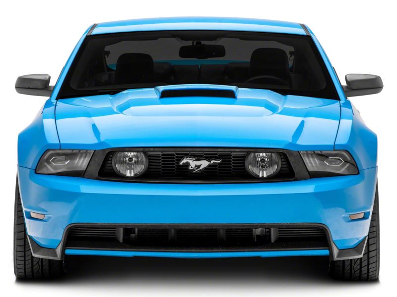 Raxiom for 2010-2012 Ford Mustang w/ Factory Halogen LED Projector Headlights- Black Housing (Clear Lens) - Image 3