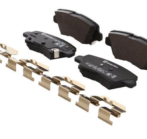 Brembo OE 21-22 Hyundai Accent/19-24 Nexo/2016 Sonata/2019 Sonata PRIME Low-Met Brake Pad - Rear - Image 5