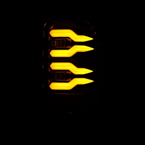 AlphaRex 94-01 Dodge Ram 1500/2500/3500 LUXX-Series LED Tail Lights - Black - Image 7