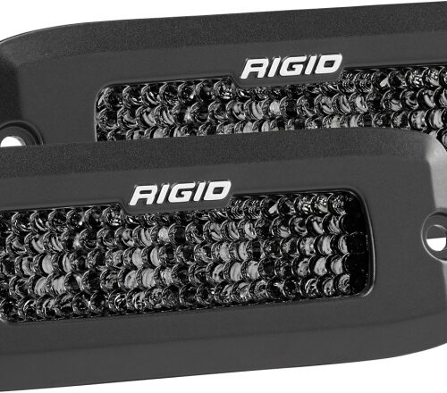 Rigid Industries SR-Q Series PRO Midnight Edition - Spot - Diffused - Pair
