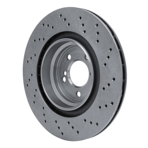 DFC 15-20 BMW M2 Left Rear Drilled Brake Rotor - Image 4