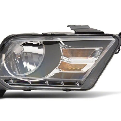 Raxiom for 2010-2012 Ford Mustang Axial Series OEM Style Rep Headlights- Chrome Housing (Clear Lens) - Image 3