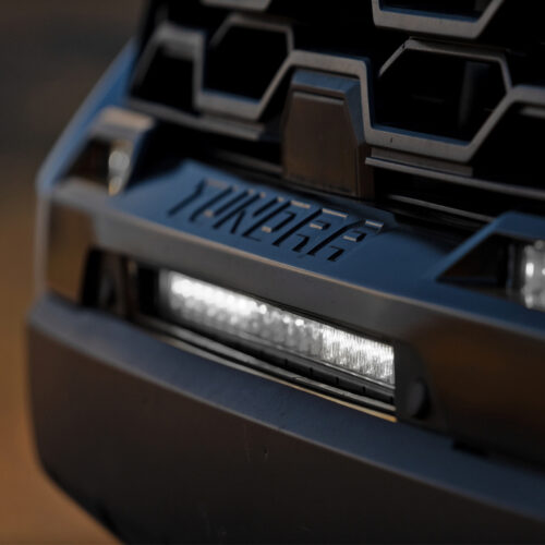 Alternative view of Rigid Industries for 2022+ Toyota Tundra - 20in SR-Series - Bumper Bracket Kit