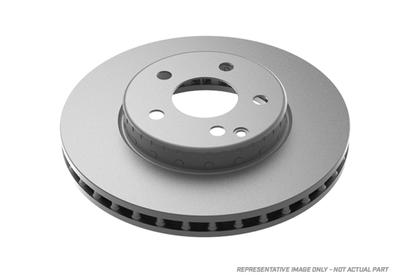DBA 2016+ Mercedes-Benz C300 (A205/C205/W205) Street Series Slotted Rear Rotor - Image 2