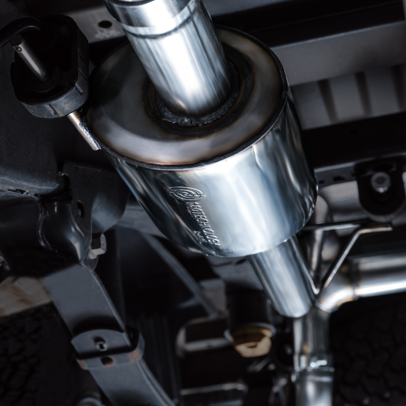 AWE Tuning Tips for 2021+ Ford F-150 Tremor (w/ Bumper Cutouts) 0FG Non-Resonated Catback -Diamond Black - Image 6