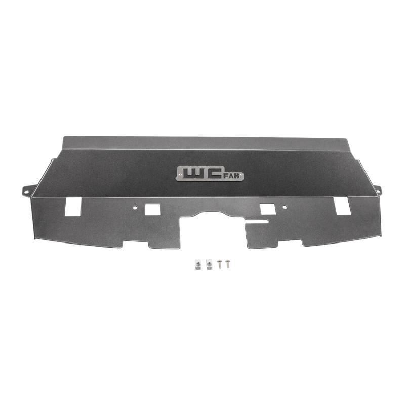 Wehrli 13-18 Cummins Fabricated Aluminum Radiator Cover - Bengal Red - Image 3