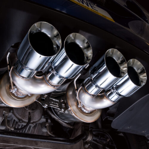 AWE Tuning Touring Edition Axle-Back Exhaust w/ Chrome Silver Tips for C6 Chevrolet Corvette Z06/ZR1 - Image 3